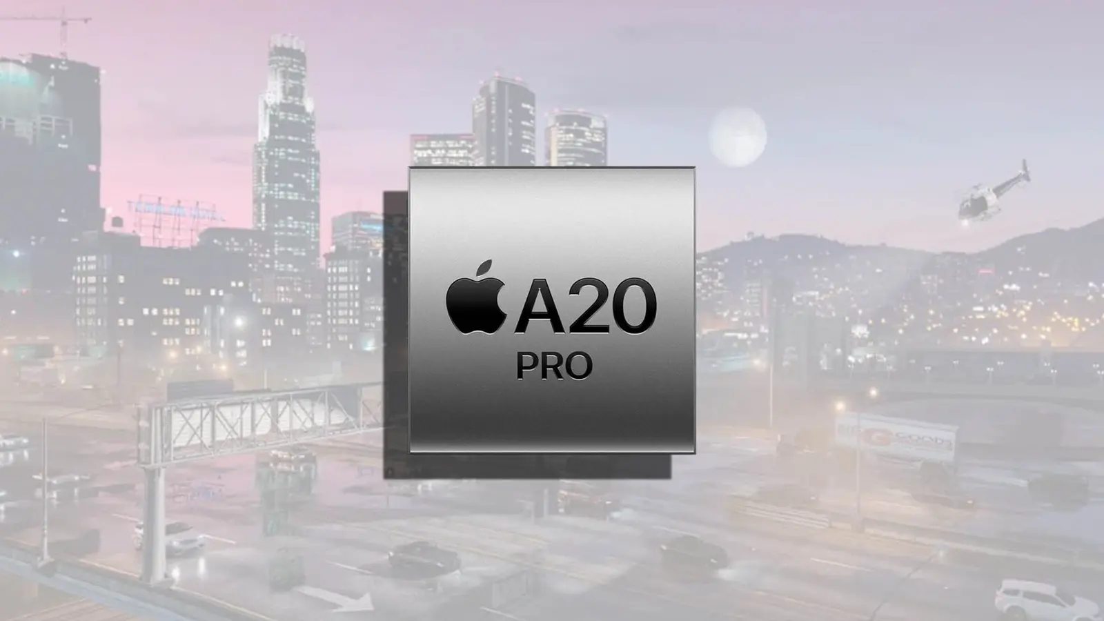 Apple A20 Pro GTA 5 teste prilygsta GTX 1650 vaizdo plokštei