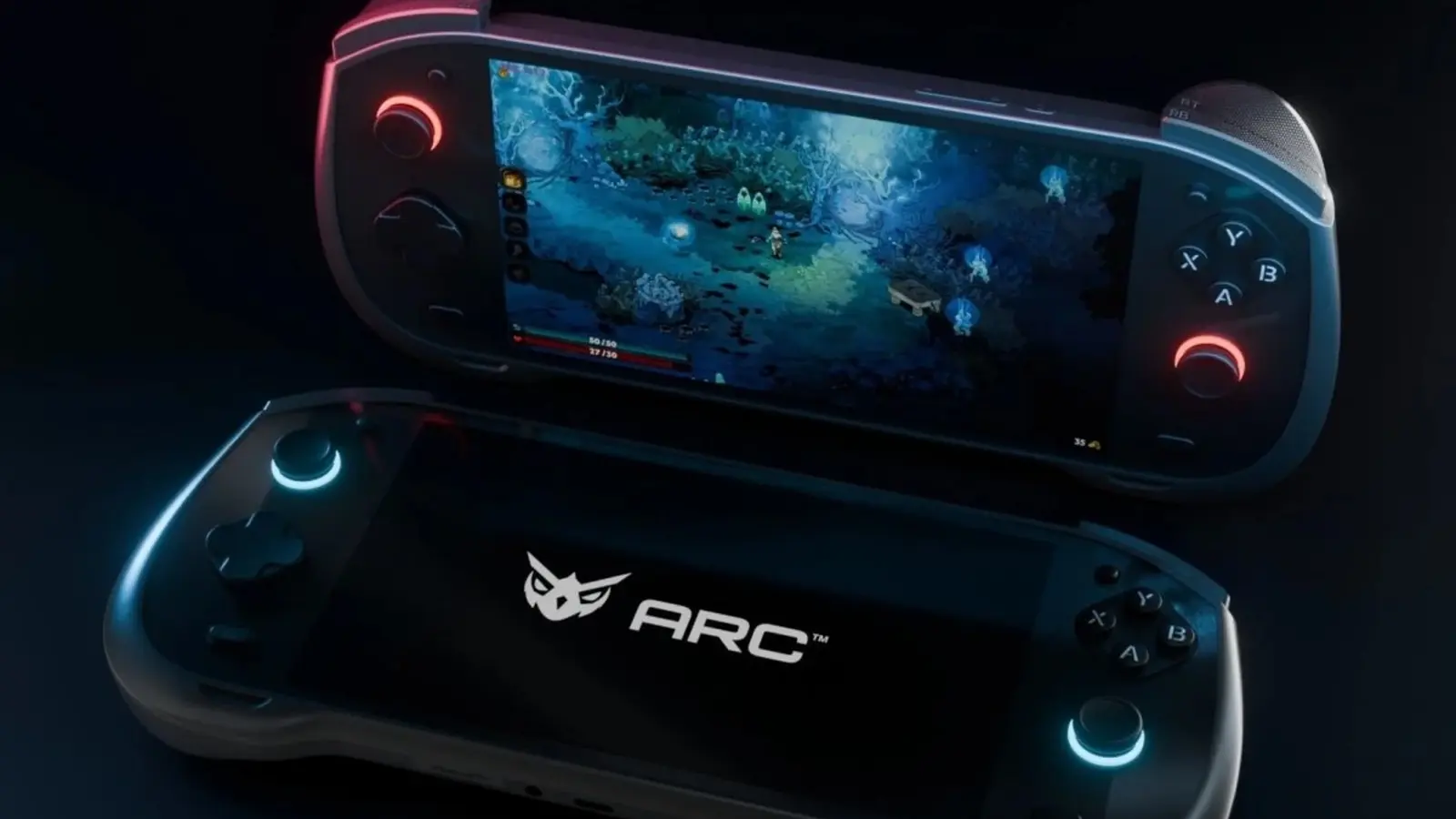 Arc X1 nešiojama konsolė su Snapdragon G2 Gen 2