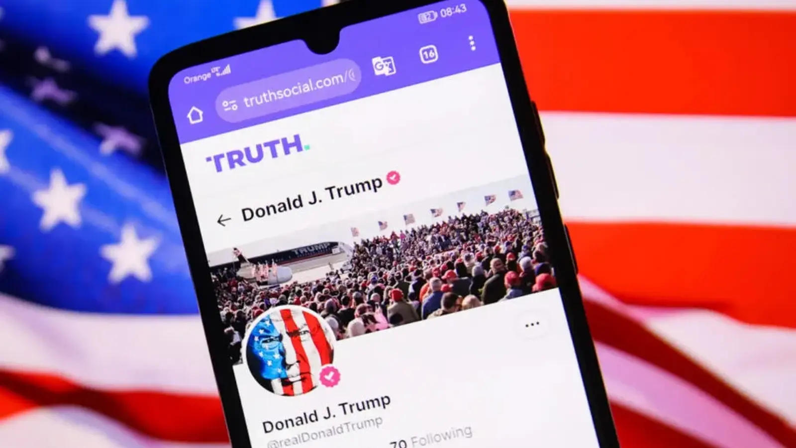 Baltieji rūmai Truth Social vadina galingiausiu tinklu