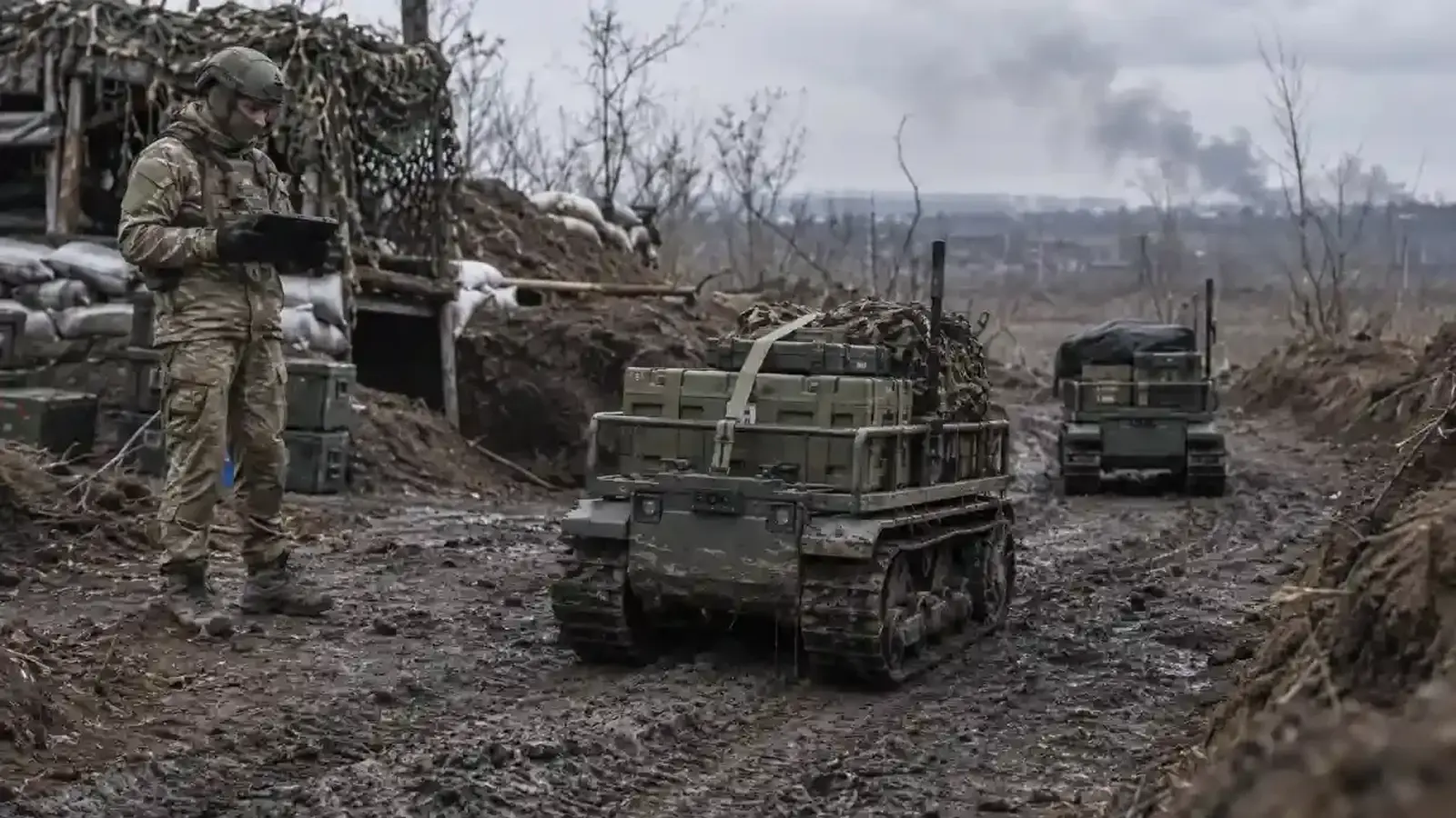 Ukrainoje robotai jau atlieka 25 tūkst. misijų per mėnesį