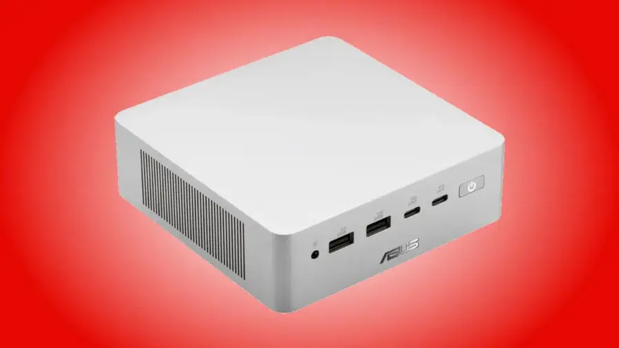 Asus Ascent QN10 su Snapdragon X2 Elite mini kompiuteris