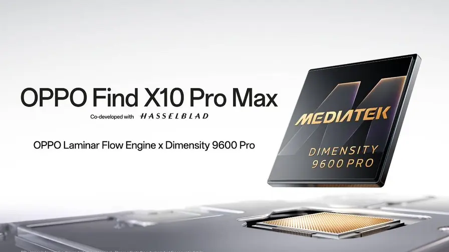Oppo Find X10 Pro Max pasaulyje debiutuos su Dimensity 9600
