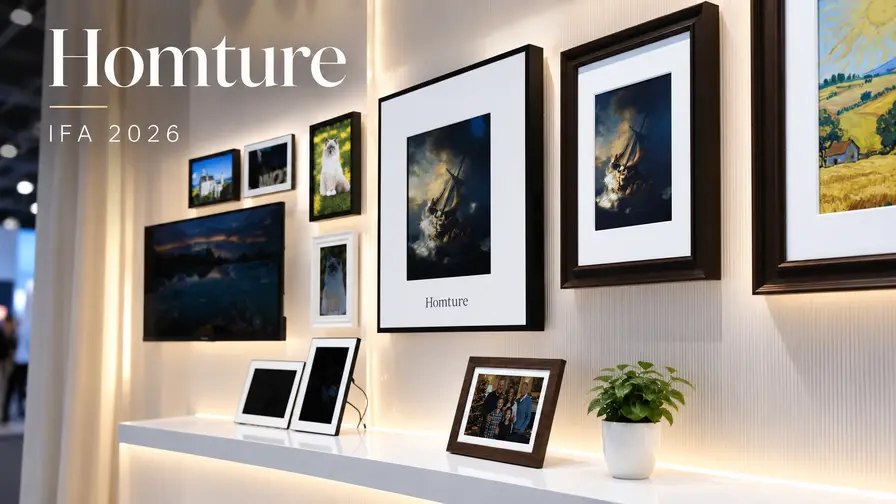 Homture IFA 2026: AI rėmeliai, E-Ink ir menas namams