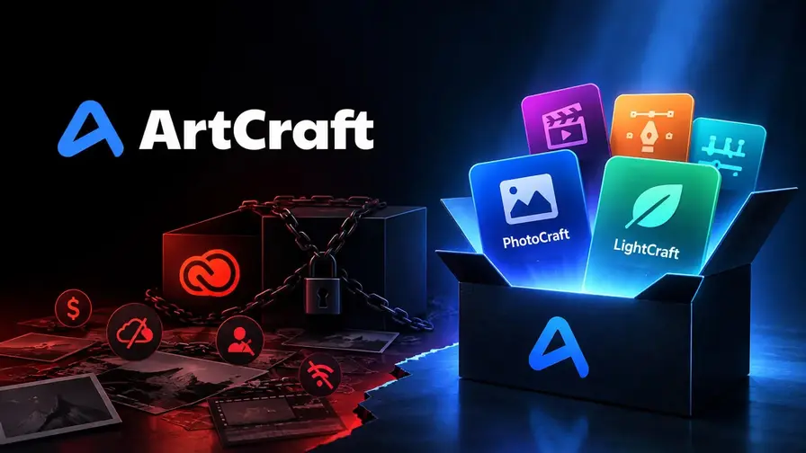 ArtCraft: nemokama atvirojo kodo Adobe alternatyva kūrėjams
