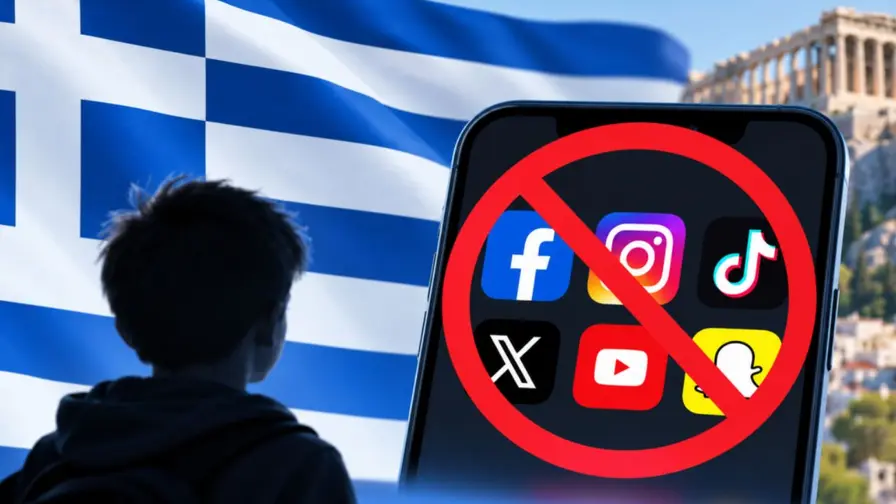 Graikija uždraus socialinius tinklus vaikams iki 15 metų