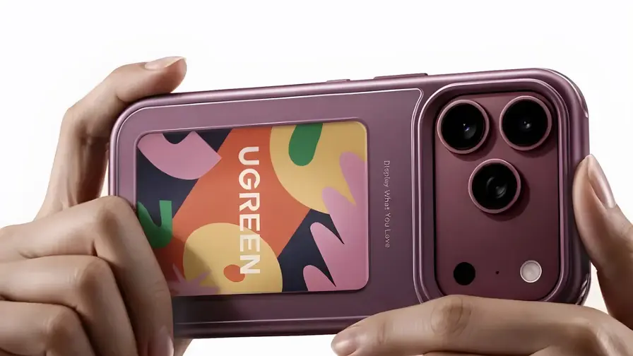 Ugreen iPhone dėklas su spalvotu el. rašalo ekranu Ugreen iPhone dėklas su spalvotu el. rašalo ekranu